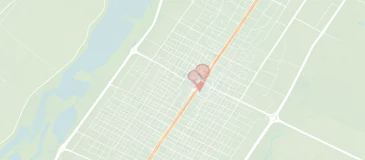 Mapa de localização em São Paulo